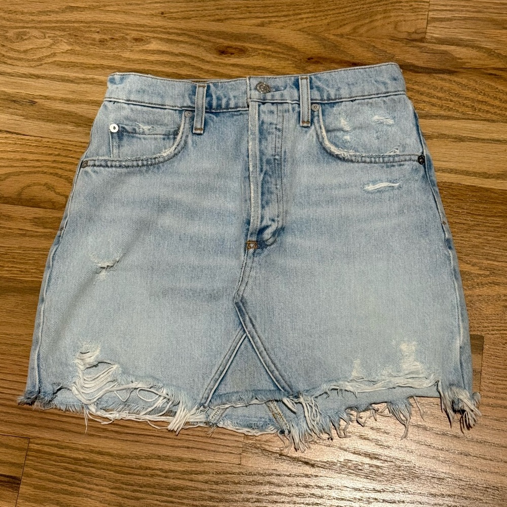 Agolde Denim skirt